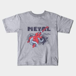 Metal Cthulhu Kids T-Shirt